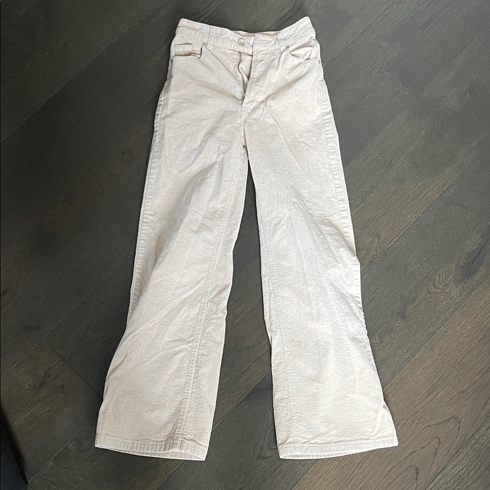 H&M Beige Corduroy Pants